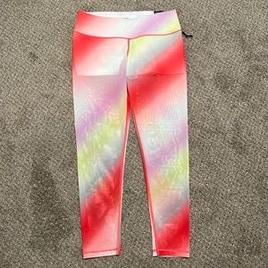 Victoria secret Sheer rainbow leggings.
